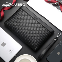 Cadile crocodile mens clutch bag leather luxury brand 2021 new clutch bag large capacity envelope tide