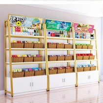 Bread shelf display stand supermarket bakery Bakery baking biscuit cabinet small shelf side cabinet bread cabinet bread display cabinet