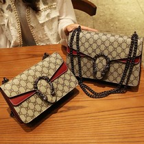 2021 new trendy women shoulder crossbody wine bag leather fashion premium style Foreign style chain bag pet bag