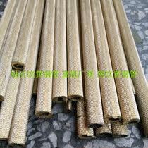 Factory direct reticulated flower brass tube brass straight wire round tube pineapple grain brass hollow rod brass tube