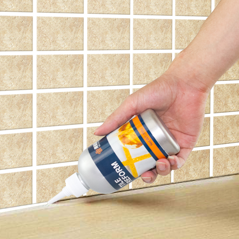 (买一送一)美缝剂瓷砖地砖防水板真胶填缝剂防水防霉勾缝剂