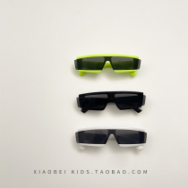 Childrens glasses Han series ins male and female child personality sunglasses Anti-ultraviolet baby foreign air walking show sunglasses sunglasses