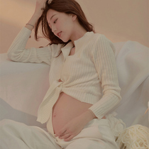 New movie for pregnant women Photo clothing Knitted Private Room Pregnancy Mommy Home Self-made Photos of Genuine Photography Clothes
