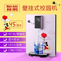 Wall-mounted campus constant temperature 45 degrees hot pipe machine water purifier warm speed hot water heater kindergarten water dispenser