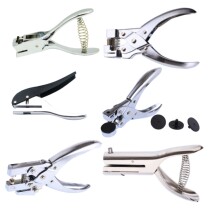 Membership card round punching machine Small hand-held round hole film Plastic plastic bag Plastic film LID punching pliers