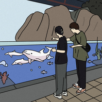 Hand-painted avatar custom Q version cartoon couple WeChat draft ins wind real person photo cartoon avatar design