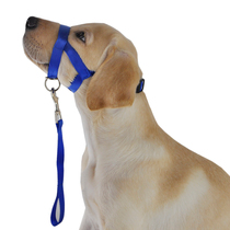 Pet dog correction explosion traction rope anti-picking mouth cover travel mask anti-eating medium and large dog breathable dog cover