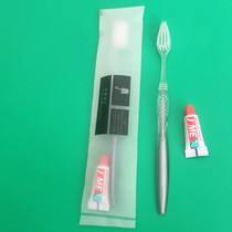 Disposable dental equipment hotel special toothbrush set toiletries hotel high-grade five-star wash custom logo
