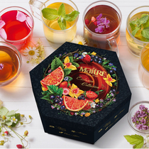 Russian leader Ceylon black tea imported combination oolong green tea flavor tea box gift box tea bag fruit tea