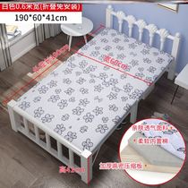 Folding single bed adult home rental study foldable 1 meter 2 durable rental bedroom nap hospital 90
