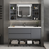 Slate Basin Bathroom Cabinet Combination Bathroom Washbasin Smart Mirror Cabinet Washbasin Integrated Washbasin Washbasin Cabinet