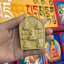 (Buddha statue) Medium number Five Square Buddha rubbing Buddha statue Tibetan traditional good karma clay statue Baosheng Buddha
