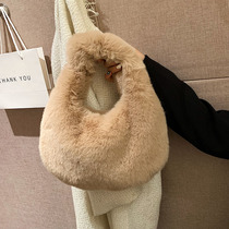 Net red pop bag women 2021 autumn and winter New Fashion Fashion Japanese and Korean Mao Mao Mao bag Joker ins Super fire hand bag