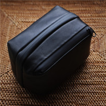  cam-in leather handmade camera portable bag Ricoh GRii GRiii Sony black card storage bag