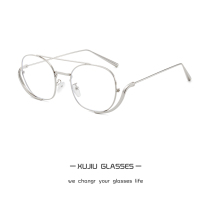 Eye frame frame mens net Red personality tide decorative glasses frame fashion retro myopia women can be equipped with degrees