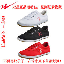 Taiji shoes Qingdao double star sports shoes double star tai chi shoes canvas mens and women martial arts shoes running shoes running shoes