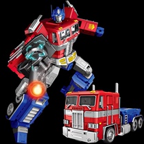 Transformed toy Diamond 5 alloy bumblebee car robot model gift box 6 boys children hand-run puzzle