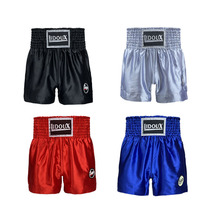 Taiquan Shorts Loose to Fight Free Fight for the Competition Adult male and female pants Head Child Boxing Training Suit Customised