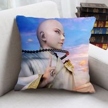 New boy song line poster square pillow heartless monk bleak animation surrounding Lei Wujie hand-held cushion new