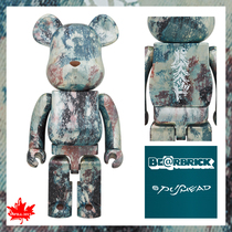  Bearbrick 1000% marble 5th generation PUSHEAD #5 electroplating new domestic spot