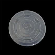 Disposable paper cup soymilk cup New Cross flat cover 79 90 model Cross flat cover paper cup special flat cover