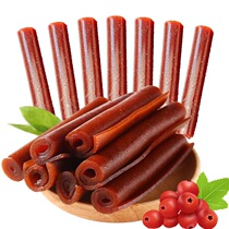 Pedan Hawthorn roll 500g old-fashioned fruit pastry candied fruit children snacks bulk Hawthorn strips