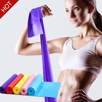 Stretch with shoulder-to-shoulder fitness female resistance with male strength training yoga rehabilitation training back pull rope