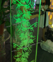 Custom Crystal porch screen background wall Ivy Vine Vine three-dimensional