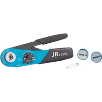 JRready manual quad shaft crimping tool YJQ-1B configuration fixed positioner DWQ-07 DWQ-12