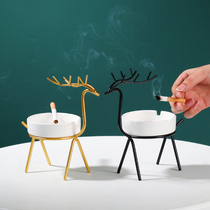 Nordic Style Ashtrays Home Living Room Creativity Personality Trends Office Ins Light Lavish Ceramic Decoration Pendulum