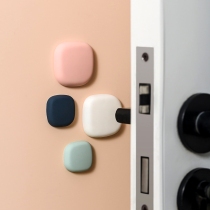 Door anti-collision device Household door rear wall silicone anti-bump buffer protective pad Refrigerator bedside door handle door sticker