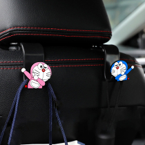 Car-back on-board small hook invisible cute cartoon seat back multifunctional rear seat rear car rear
