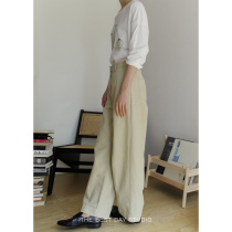 THE BEST DAY 22 SPRING ROUGH SPINNING TOOLING SENSATION PURE COTTON FABRIC PROFILE Sewn Casual Long Pants Special Texture