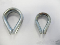 M10 wire rope collar protective sleeve iron galvanized chicken heart ring triangle ring boast triangle ring triangle ring