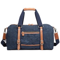 Foreign Trade Tailstock Handbag for men Canvas Accessories Mad Mapleather Travel Bag Travel Bag Tourism Big Capacity Luggage Bag Backpack