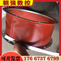  Canvas soft connection fireproof and high temperature resistant fan bag smoke exhaust duct air conditioning vent telescopic soft connector