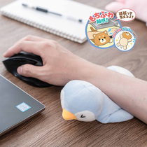 Japanese elecom Yilike plush wrist pad ergonomic mouse wrist pad screen wipe soft washable