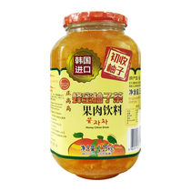 South Koreas original imported Zhongdao honey grapefruit tea 1150G Zhongdao grapefruit sauce drink water bar milk tea material