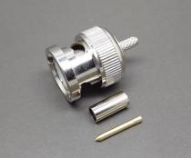 Pure copper BNC-J-1 5 male video connector high quality Q9 male suitable for 2 5MM coaxial interface 50 ohm