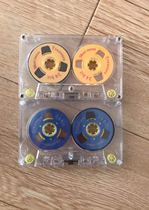 Small open disc Ripping tape Recording Tape Custom Cassette Birthday Wishes Christmas New Years Day Gifts Holiday Audio