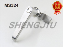 Shengjiu cabinet lock SJ handlock power distribution cabinet lock MS324 MS324-3 MS324-1B stainless steel