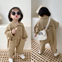 2021 Korean autumn overalls for men and women