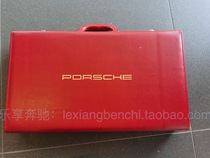 Porsche porsche red suitcase 4s store New Year gift box Mahjong card after-sales gift limited edition