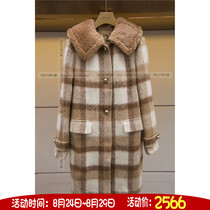  Counter straight hair Zhuoya 19 autumn L1403403 coat 6580