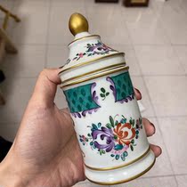 (Canal Grandpa) Microflawless 70s Italian hand painted small jar 580 Dingjin 380
