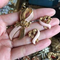 (G home) AV0N Marking Leather Pink Chest Needle Ear Jacketing Group 480 Dingjin 280