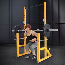 Multifunctional split frame squat rack Household bench press rack Barbell rack weightlifting bed Fitness equipment Pull-up rack