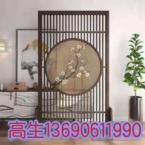 Develop stainless steel rose modern light luxury simple gold hotel living room screen new Chinese hollow porch metal