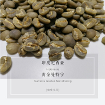 Coffee raw beans Indonesia Sumatra gold mantenin 19 mesh 2021 new season 1kg