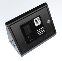 Deli 3969 face recognition attendance machine protection box metal shell protective cover customized special inclined box